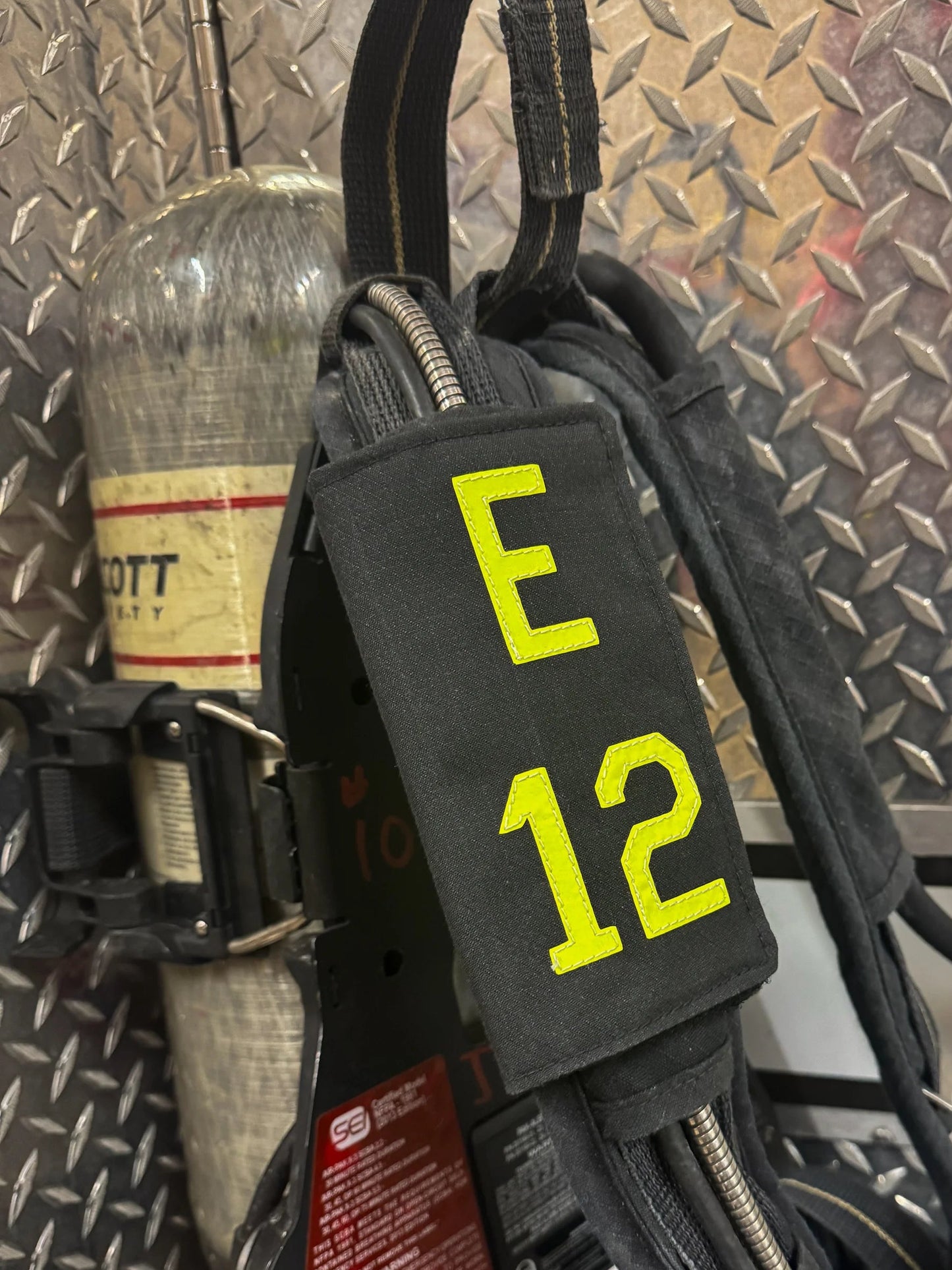 SCBA Shoulder ID Tag