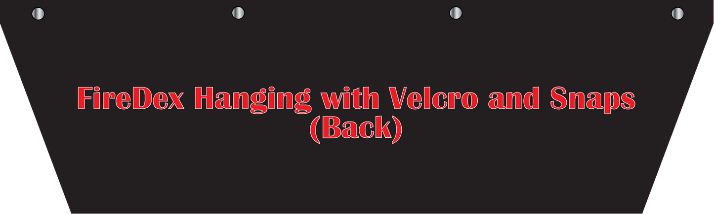 FireDex Hanging with Velcro and Snaps