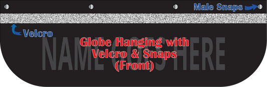 Globe Hanging with Velcro and Snaps