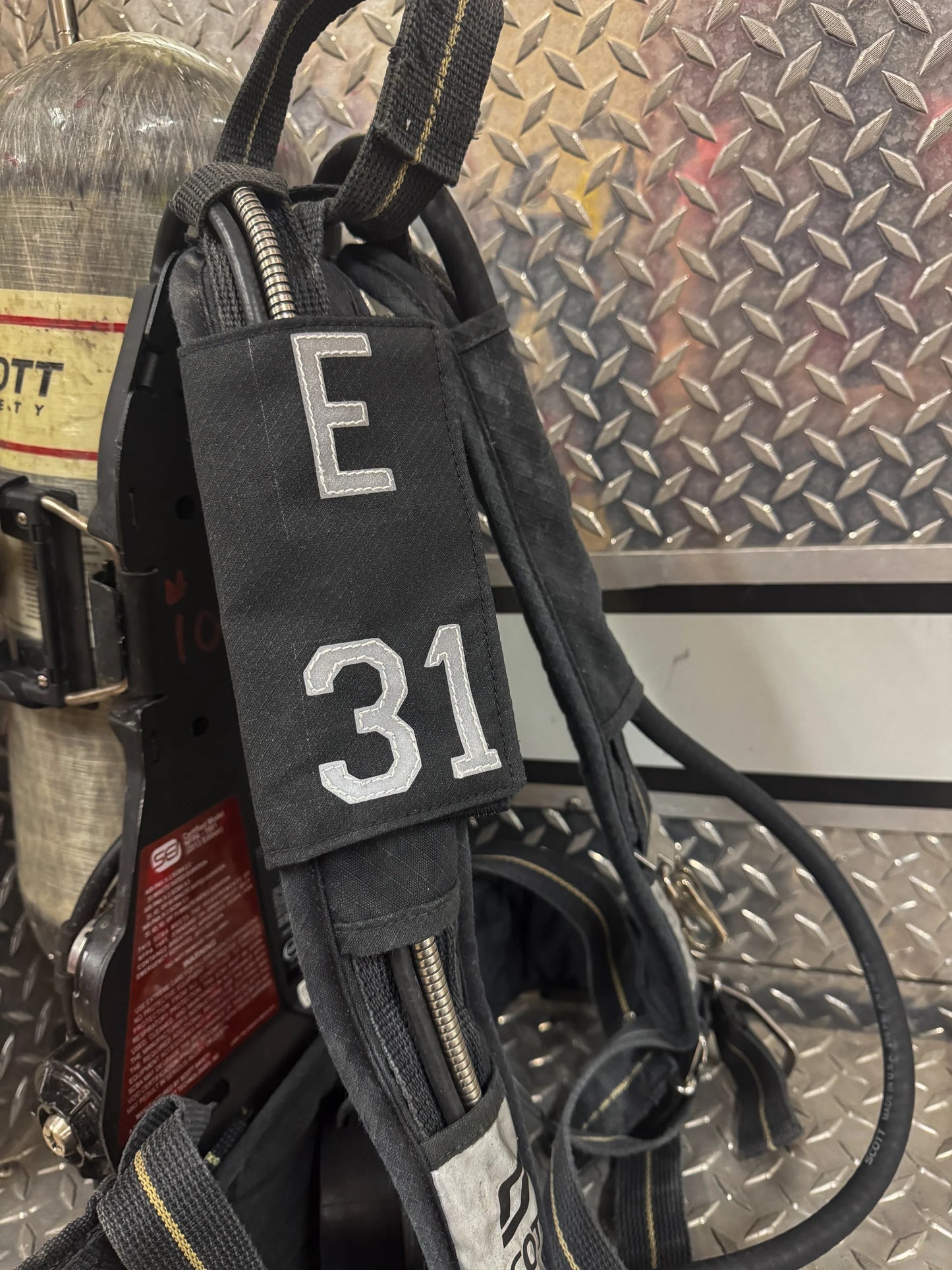 SCBA Shoulder ID Tag