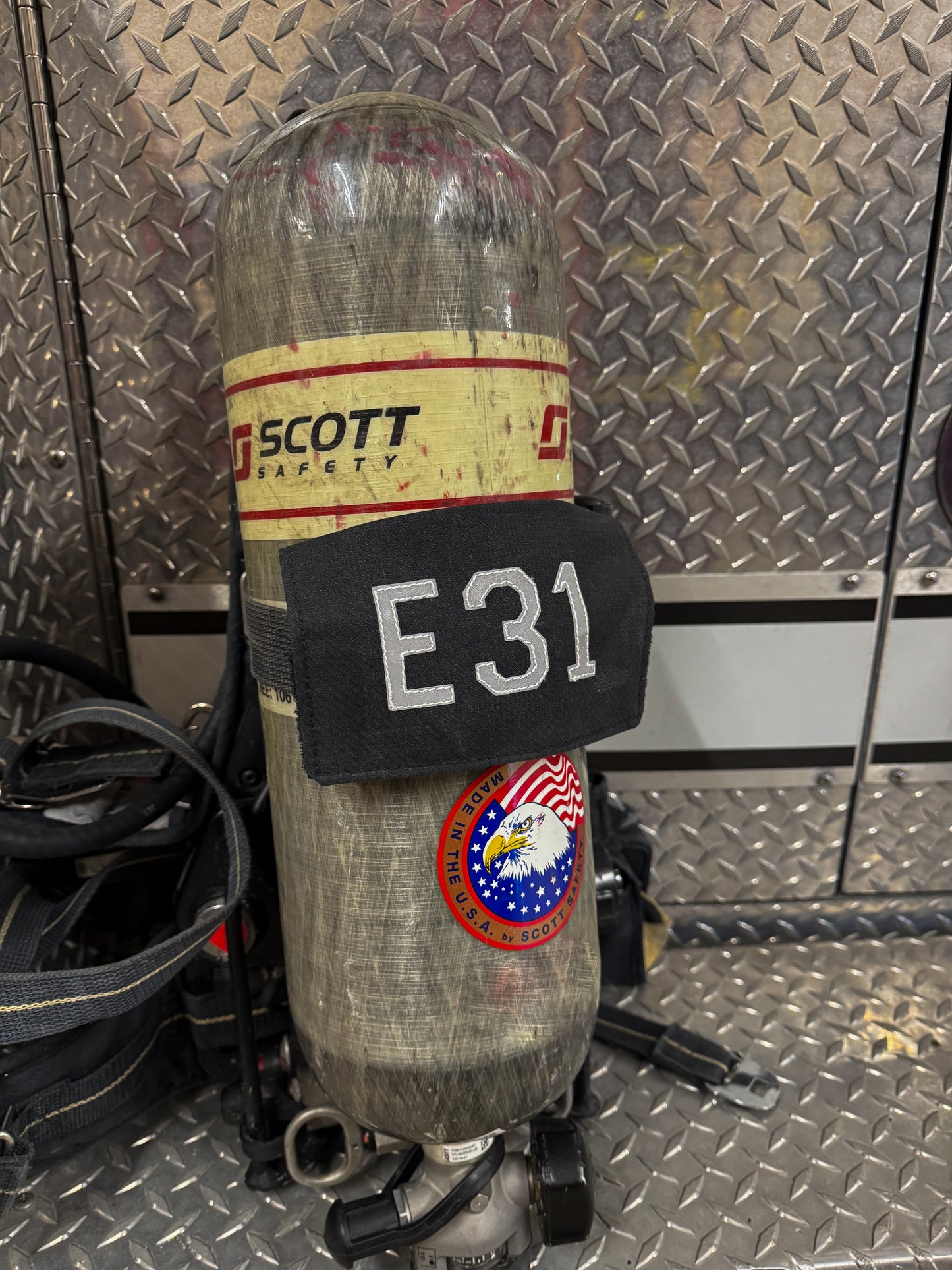SCBA Cylinder ID Tag